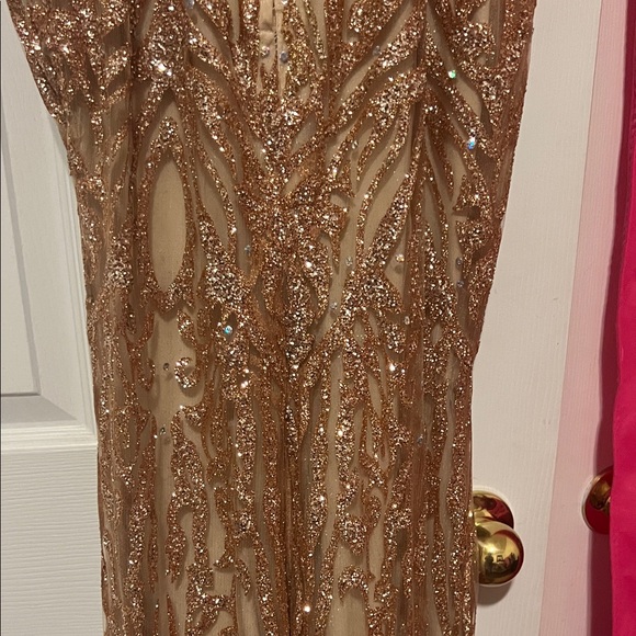 Glamorous Sequin Embellished Prom Dress - Picture 13 of 16